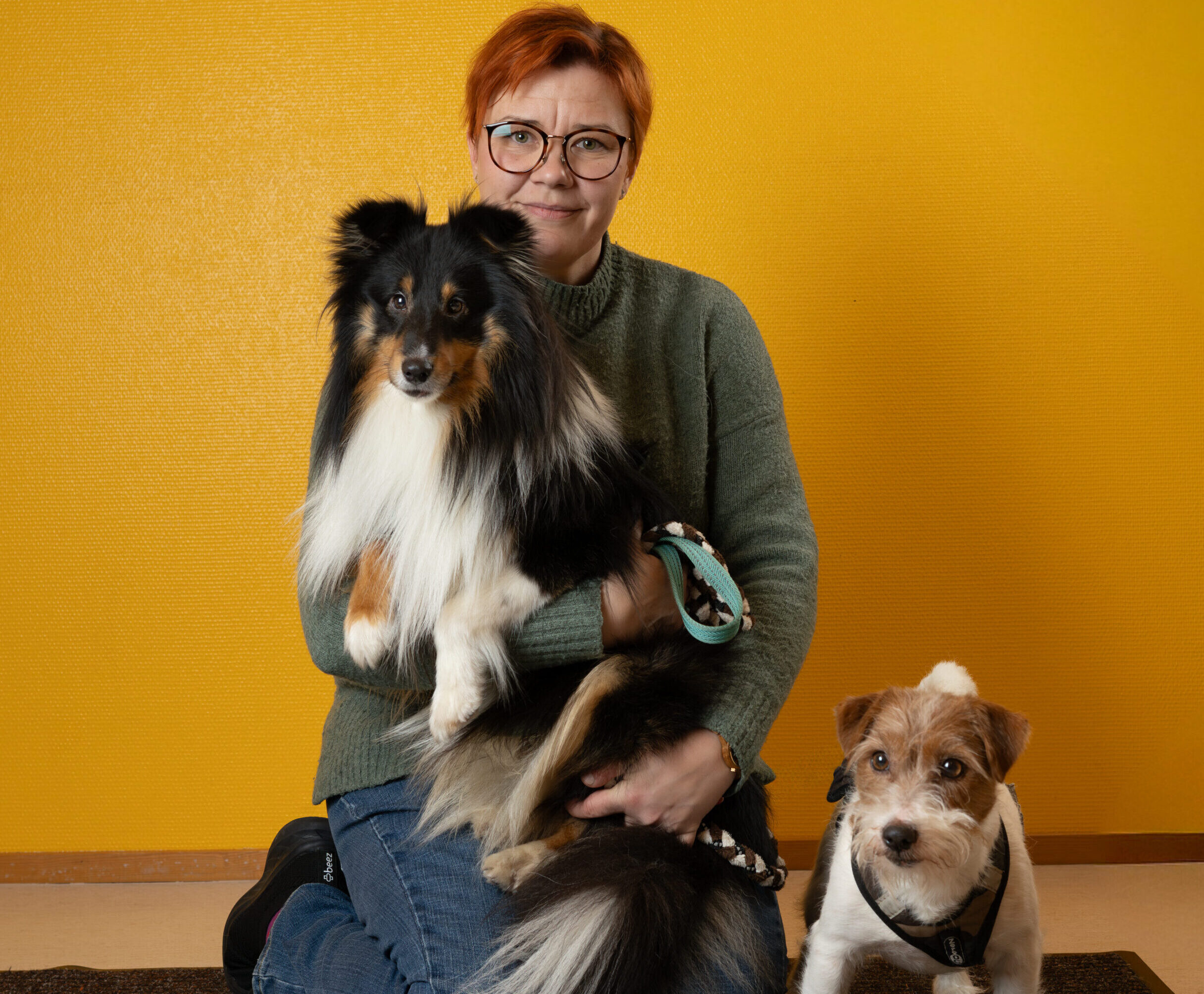 klinikkaeläinhoitaja Heli Heiskanen