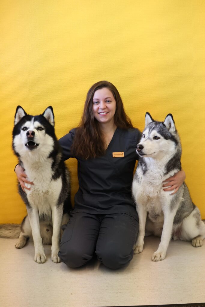 klinikkaeläinhoitaja Emilia Shemeika